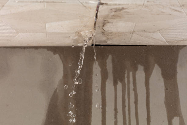 Professional Flood Damage Cleanup technician working in Solomon, KS
